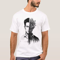 Arbre half human design art 
