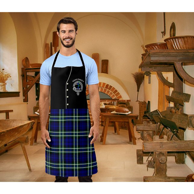 Arbuthnot Clan Badge & Tartan Kilt Apron (Creator Uploaded)