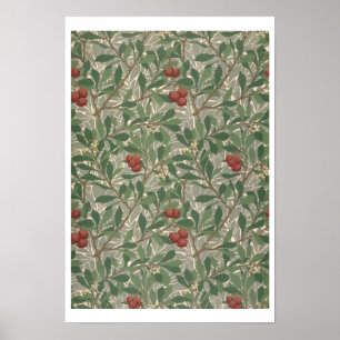 'Arbutus' wallpaper designed by Kathleen Kersey fo Poster