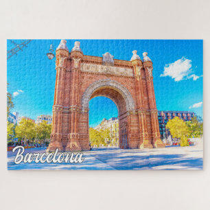 Arc de Triomf, Barcelona, Spain Jigsaw Puzzle