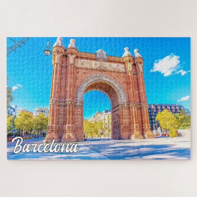 Arc de Triomf, Barcelona, Spain Jigsaw Puzzle (Horizontal)