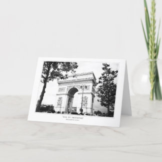 Arc De Triomphe Greeting Card