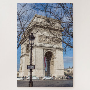 Arc de Triomphe in Paris, France Jigsaw Puzzle