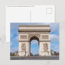 Arc de Triomphe in Paris, France