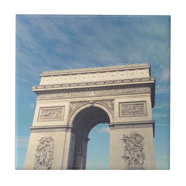 Arc de Triomphe Paris Ceramic Tile (Front)