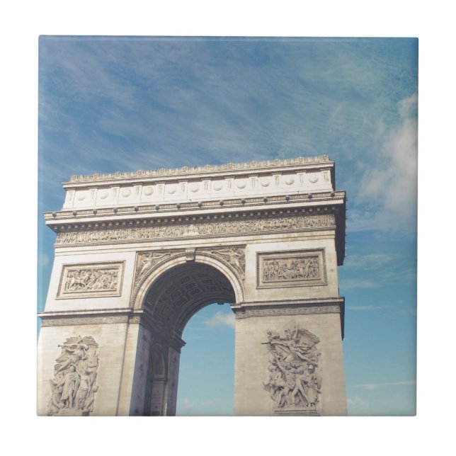 Arc de Triomphe Paris Ceramic Tile (Front)