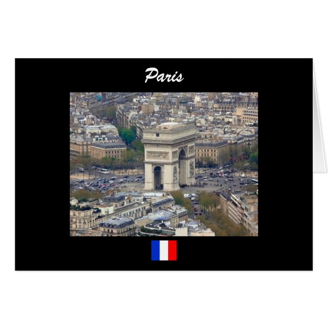Arc de Triomphe Paris France (Front Horizontal)