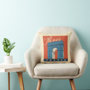 Arc de Triomphe Paris, France Cushion