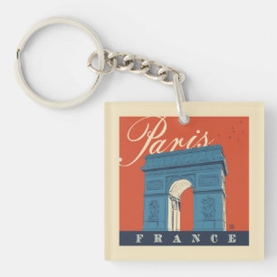 Arc de Triomphe   Paris, France Key Ring
