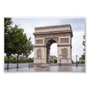 Arc de Triomphe Paris France Landmark Photo Print