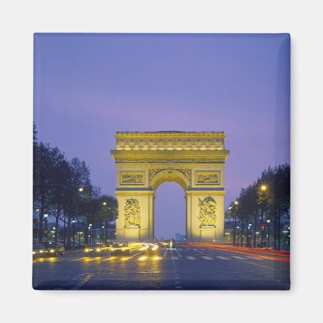 Arc de Triomphe, Paris, France, Magnet (Front)