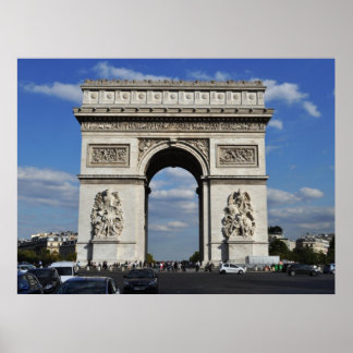 Arc de Triomphe Paris France Poster