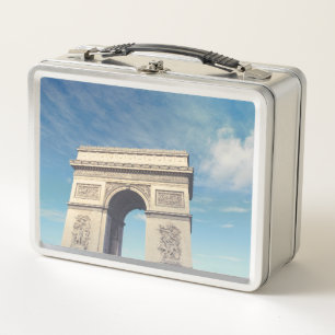 Arc de Triomphe Paris Metal Lunch Box