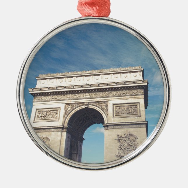 Arc de Triomphe Paris Metal Tree Decoration (Front)