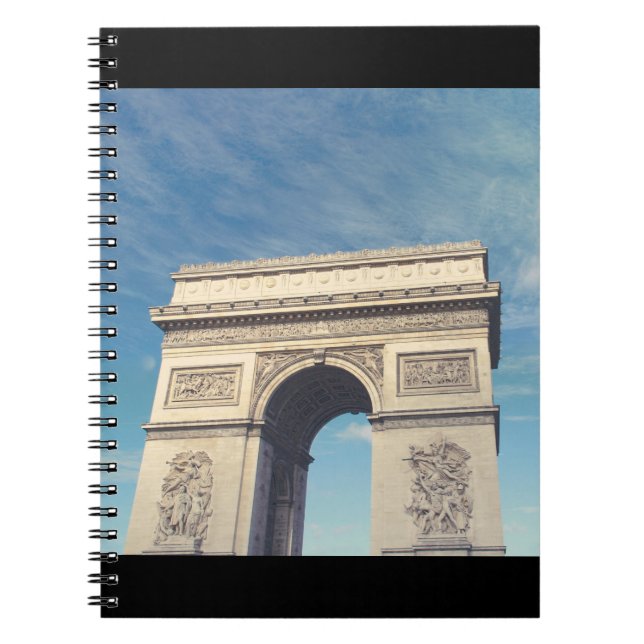 Arc de Triomphe Paris Notebook (Front)