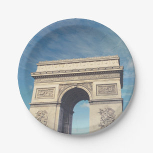 Arc de Triomphe Paris Paper Plate