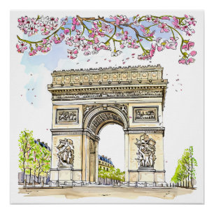 Arc de Triomphe (Paris) Poster
