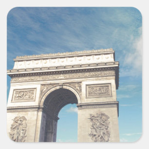 Arc de Triomphe Paris Square Sticker