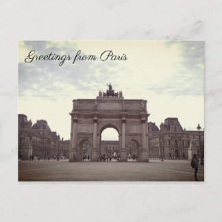 Arc de Triomphe Postcard