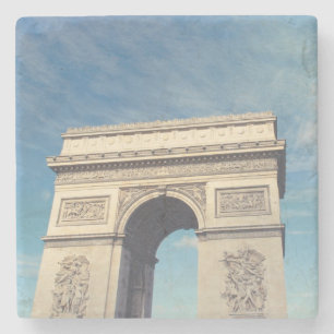 Arc de triomphe stone coaster