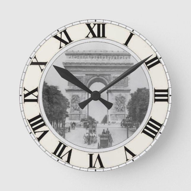 Arc de triomphe Wall Clock (Front)