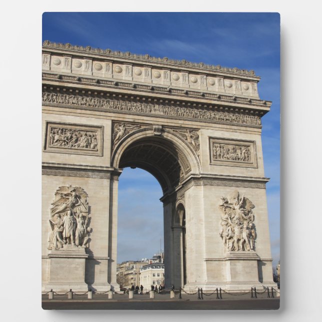 arc de triumph plaque (Front)
