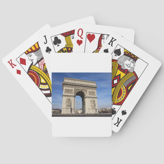 arc de triumph playing cards (Back)
