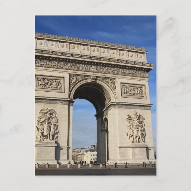 arc de triumph postcard (Front)