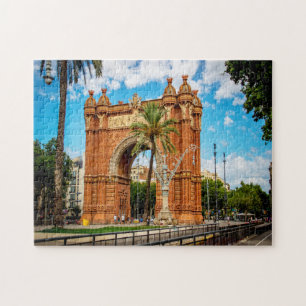 Arc de Triunfo Barcelona. Jigsaw Puzzle