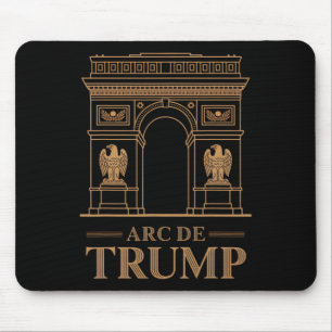 Arc De Trump Funny Political Parody Supporter Repu Mouse Pad