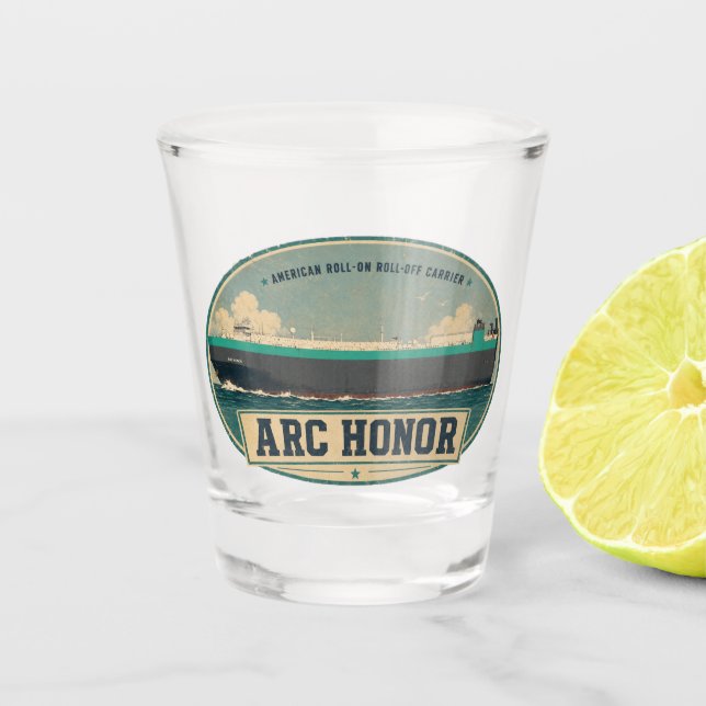 ARC Honour Shot Glass (Front)