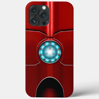Arc Reactor Red Armour iPhone 13 Pro Max Case