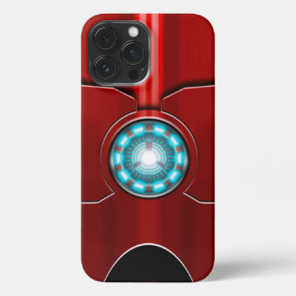 Arc Reactor Red Armour iPhone 13 Pro Max Case