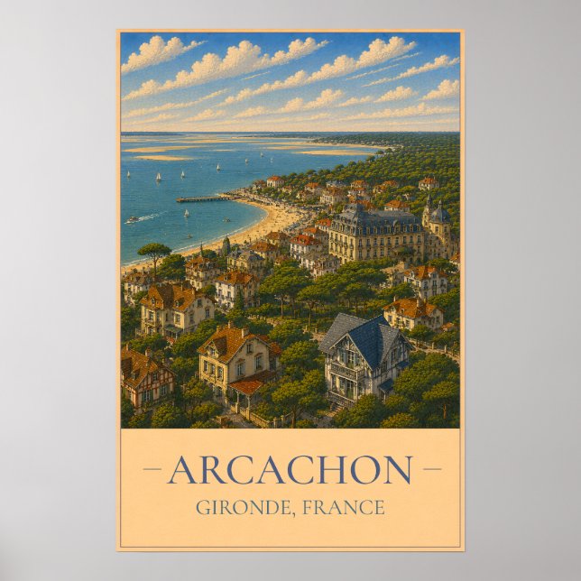 Arcachon Poster (Front)