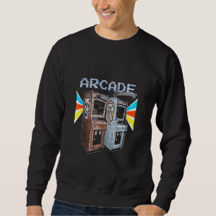 Arcade Cabinet Machine 1970 1980 1990 Video Game C Sweatshirt