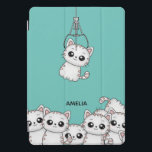 Arcade Claw Cute Kitten Grabber Personalised iPad Pro Cover<br><div class="desc">Lucky you you've grabbed a kitty!</div>