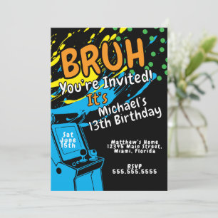 Arcade Colourful Birthday Party Boys 