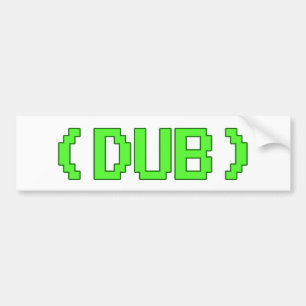 Arcade DUB shirt Bumper Sticker