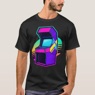Arcade Game Machine Retro Video Game Graphic Gamer T-Shirt
