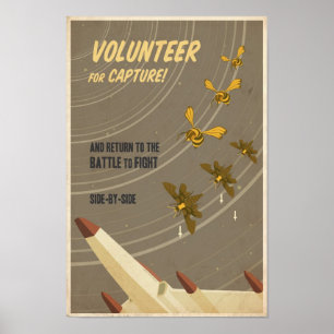 Arcade game propaganda poster- sixth in a series poster