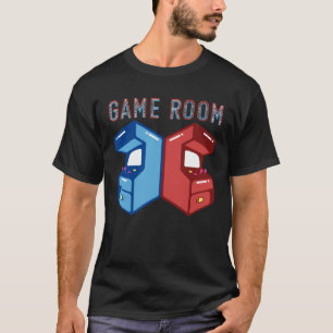 Arcade Gaming Retro Controller Game Over Play Cons T-Shirt