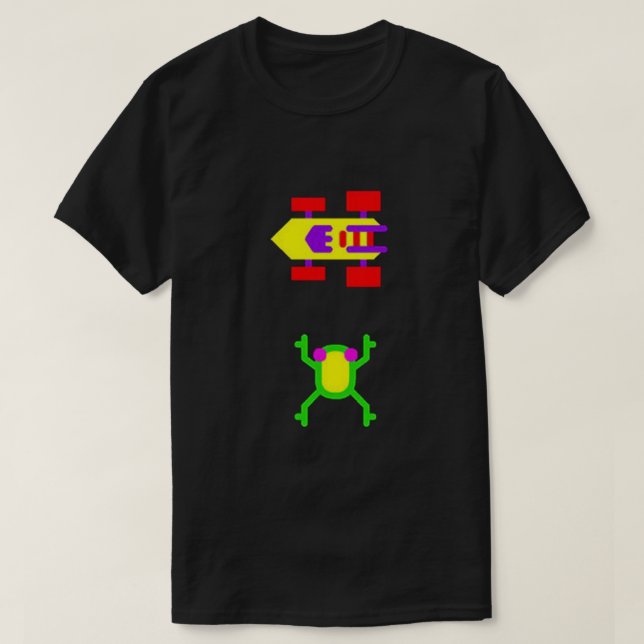 Arcade Love - Frogger T-Shirt (Design Front)