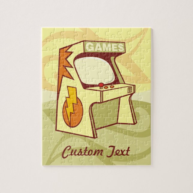 Arcade machine jigsaw puzzle (Vertical)