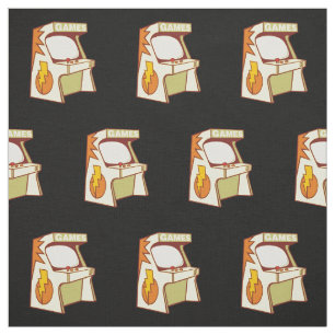 Arcade Machine Pattern Fabric