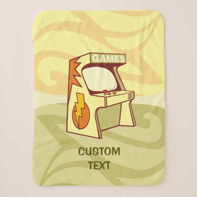 Arcade machine sherpa blanket (Front)