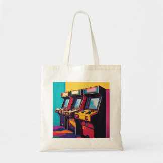 Arcade Nostalgia Tote Bag