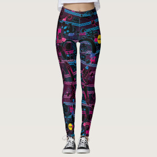 Arcade Patterned Women's Leggings
