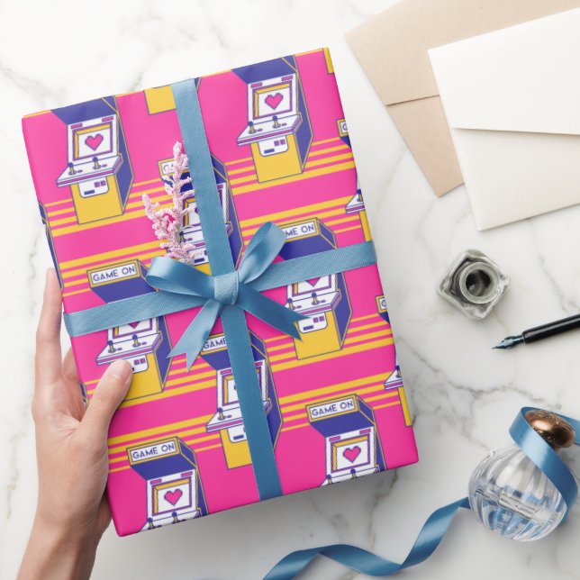 Arcade Video Games  Wrapping Paper (Gifting)