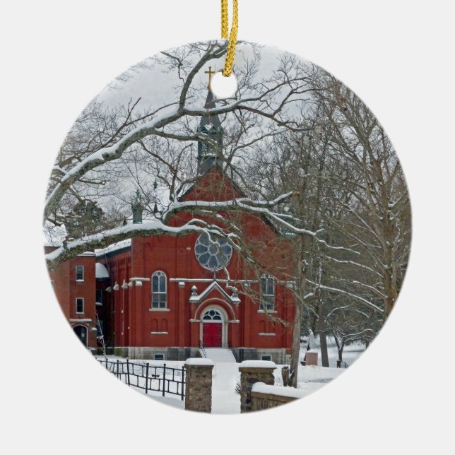 Arcadia Academy Ceramic Ornament (Front)
