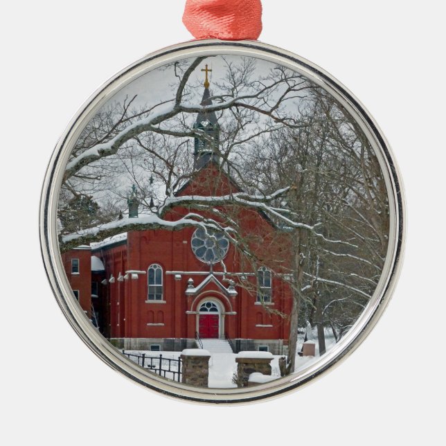 Arcadia Academy Metal Ornament (Front)